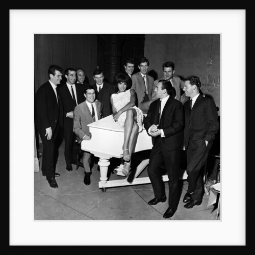 Shirley Bassey and the Liverpool Team by Sayle