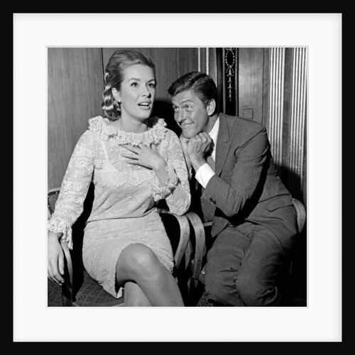 Dick Van Dyke and Sally Ann Howes at The Dorchester Hotel by Maurice Kaye