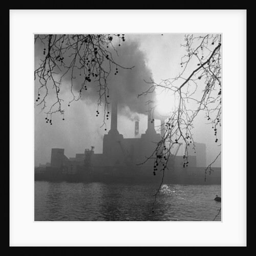Battersea Power Station, London, 1962 by Ron Burton