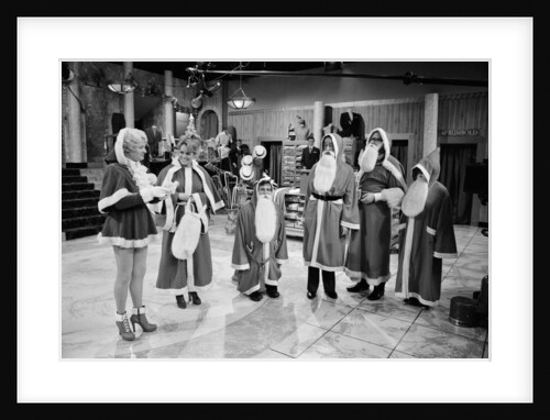 Filming of 'Are You Being Served?', 1976 by Peter Stone