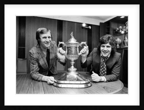 Billy McNeill & Ronnie Glavin, 1975 by Randolph Caughie