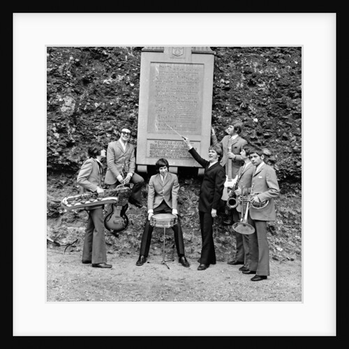 The Amboy Dukes pictured at Reading Abbey Ruins, Berkshire, in 1968. by Staff