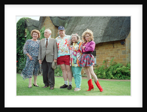 Photocall for new BBC production 'Keeping up Appearances' by Williams