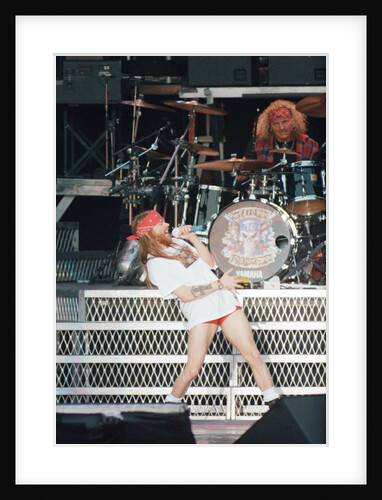 Guns N' Roses on stage, 1992 by Staff