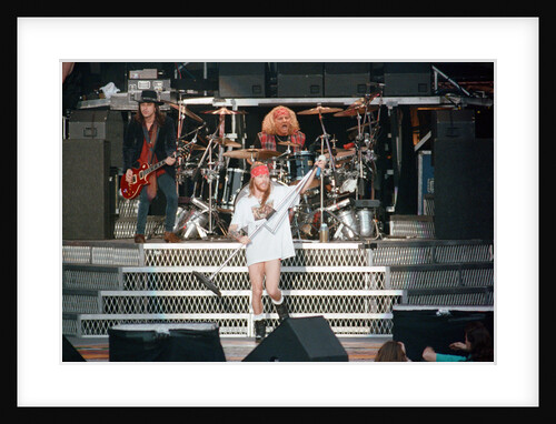 Guns N' Roses on stage, 1992 by Staff