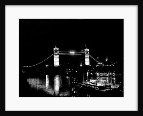 Tower Bridge, London, and The River Thames by Staff