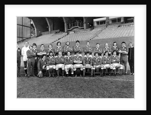 Wales v France, Cardiff, 18th March 1978 by Anonymous