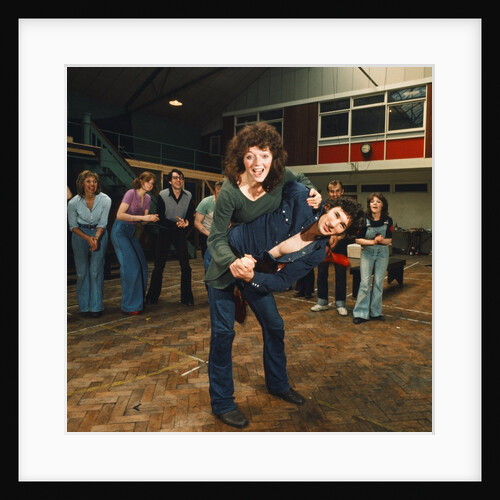 Richard Gere as Danny Zuko with Stacey Gregg by Morgan