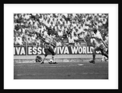 Brazil vs Czechoslovakia 1970 World Cup by Fresco Olley