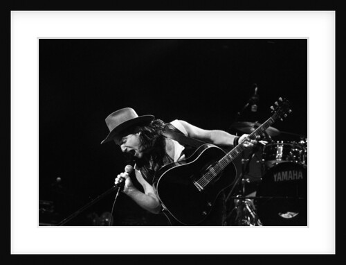 U2 performing at the NEC 1987 by Reavenall