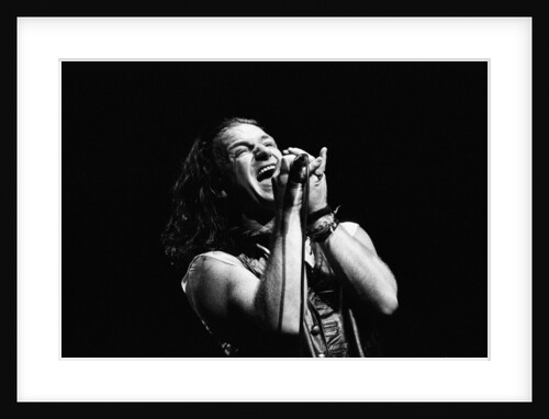 U2 performing at the NEC 1987 by Reavenall