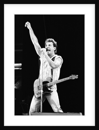 Bruce Springsteen, 1985 by Peter Stone