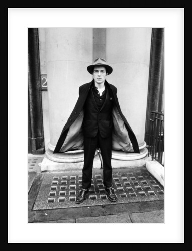 Joe Strummer, 1981 by Eric Harlow