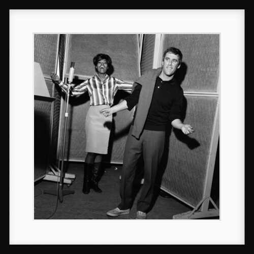 Dionne Warwick & Burt Bacharach, 1964 by Bela Zola