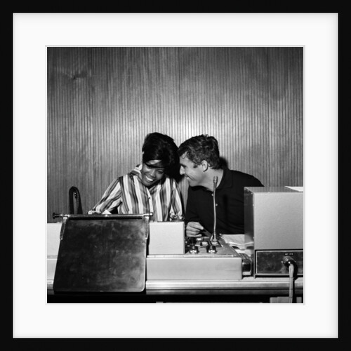 Dionne Warwick & Burt Bacharach, 1964 by Bela Zola