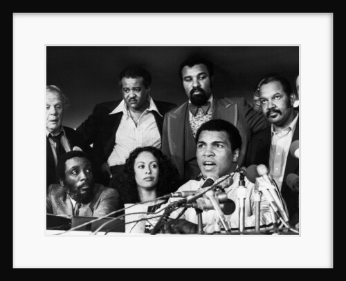 Muhammad Ali press conference by Anonymous