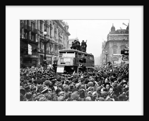 VE Day celebrations in London 1945 by Nixon & Greaves