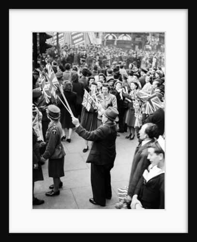 VE Day celebrations in London 1945 by Nixon & Greaves