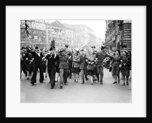 VE Day celebrations in London 1945 by Nixon & Greaves