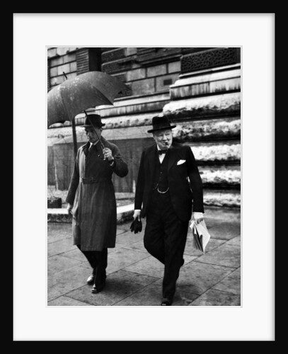 Winston Churchill 1945 by Staff