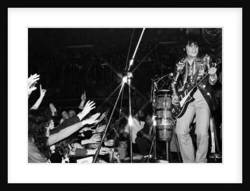 T Rex in concert, 1972 by Frederick Warren