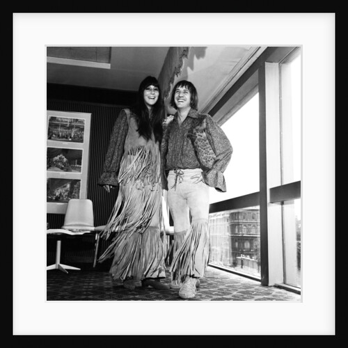 Sonny and Cher, 1965 by Eric Harlow