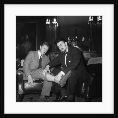 Roy Dwight and Jimmy Hill by Charlie Ley