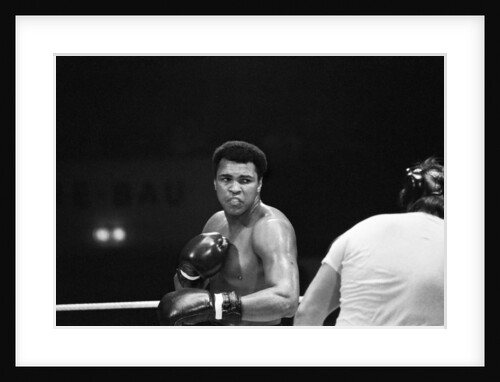 Muhammad Ali sparring ahead of his fight with Richard Dunn by Staff