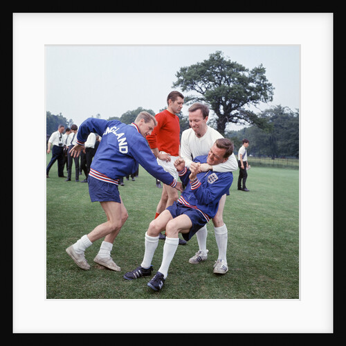 England International Football 1960s by Peter Sheppard