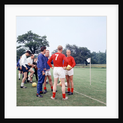 England International Football 1960s by Peter Sheppard