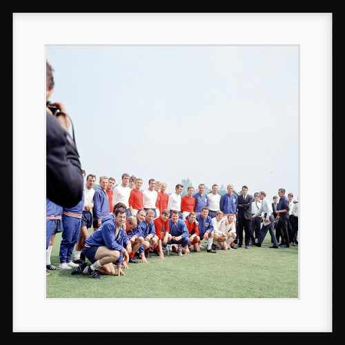 England International Football 1960s by Peter Sheppard