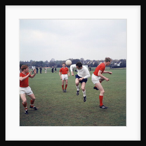 England International Football 1960s by Monte Fresco