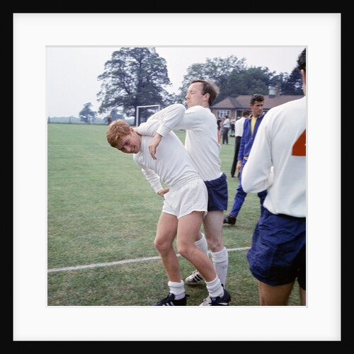 England International Football 1960s by Peter Sheppard