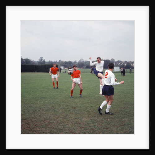 England International Football 1960s by Monte Fresco