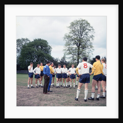 England International Football 1960s by Monte Fresco