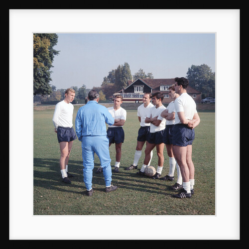 England International Football 1960s by Monte Fresco