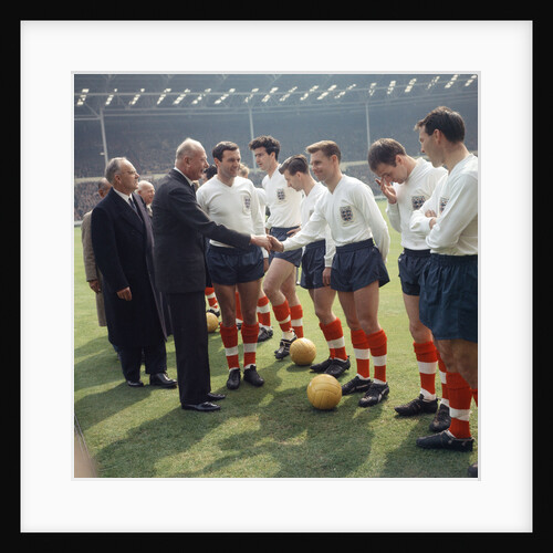 England International Football 1960s by Anonymous