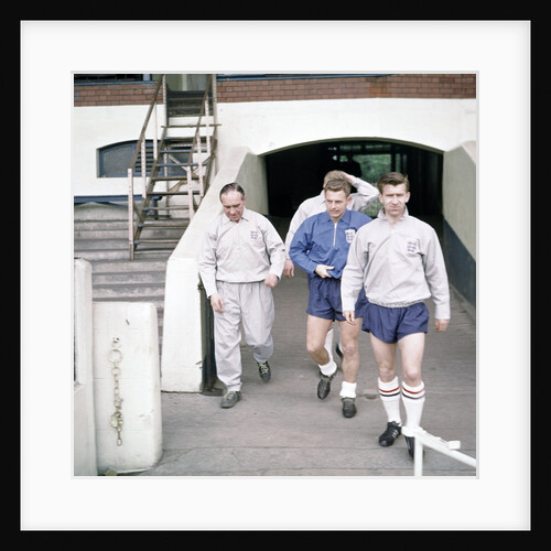 England International Football 1960s by Charlie Ley
