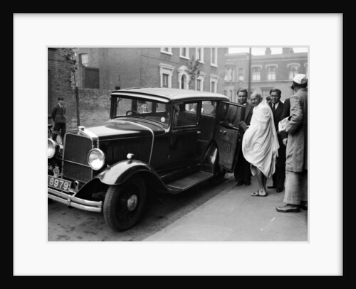 Mahatma Gandhi 1931 by Harold Tomlin