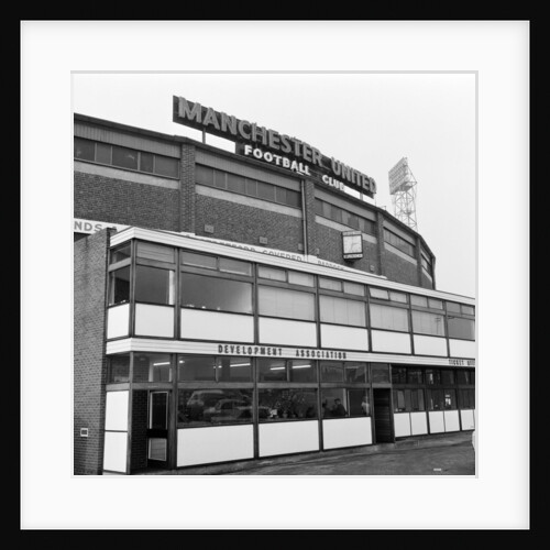 Old Trafford football stadium, 1968 by Ernest Chapman