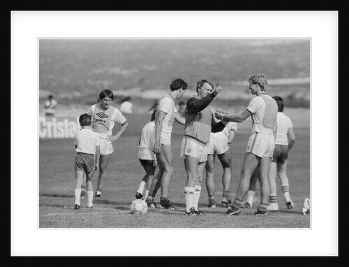 England team manager Bobby Robson, 1986 World Cup Finals in Mexico by Monte Fresco