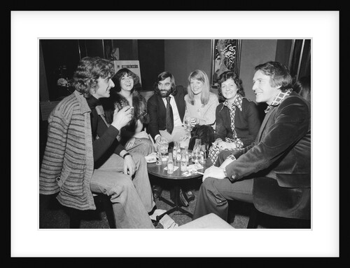 George Best with friends at his night club Slack Alice in Manchester by Swindles
