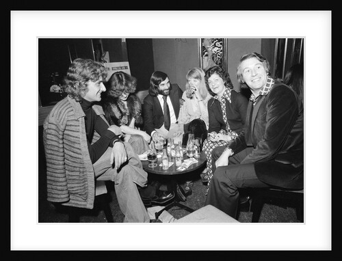 George Best with friends at his night club Slack Alice in Manchester by Swindles