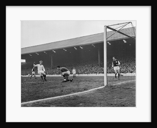 English League Division One match at Turf Moor. Burnley 0 v Manchester United 1. by Thomas