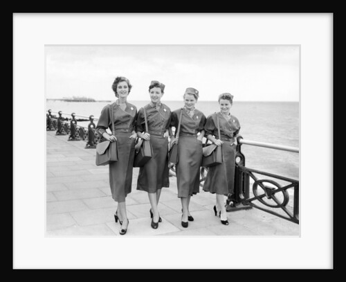 Carol Bednar, Diana Segal, Judy Dunlop and Dian Miller the Bighton Promettes by Staff