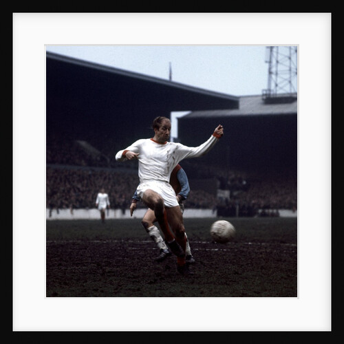 Bobby Charlton in action Circa 1969 by Library