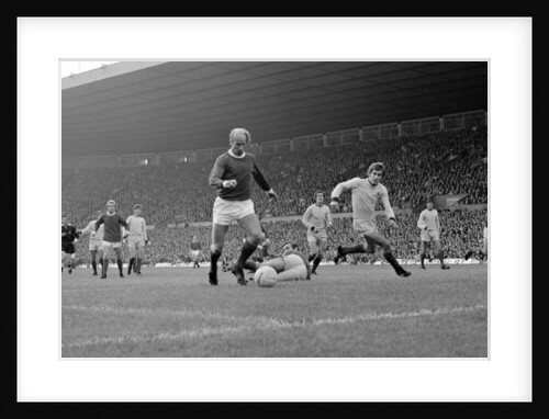 English League Division One match at Old Trafford. Manchester United 2 v Coventry City 0. by Peter Chapman