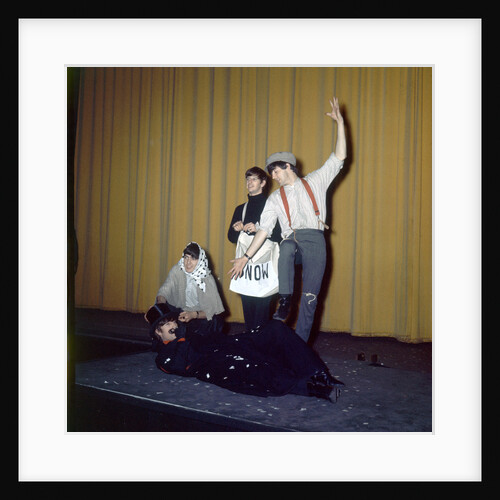 The Beatles in costume by Arthur Sidey