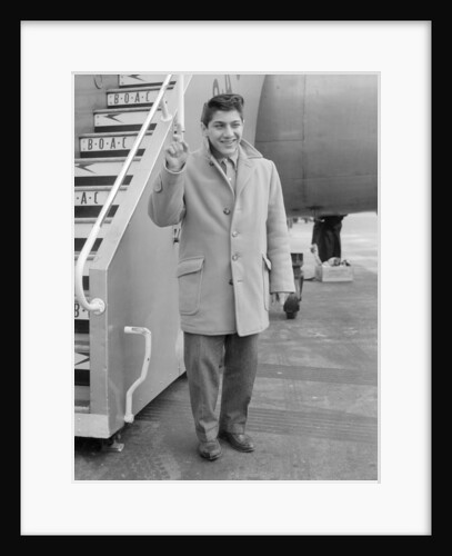 Sixteen year old Canadian singer songwriter Paul Anka by Arthur Greated