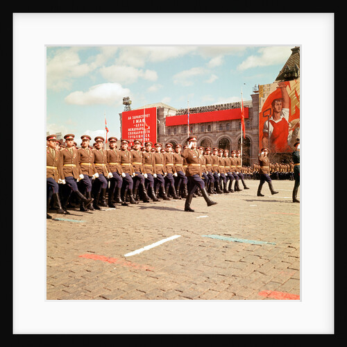 May Day Parade in Red Square, Moscow by Kent Gavin